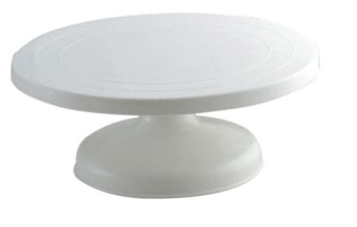 Fenteer Cake Plate Turntable Rotating Anti-Skid Cake Stand,Cake Decorating Rotating Table DIY Baking Kitchen Tool - Image 3